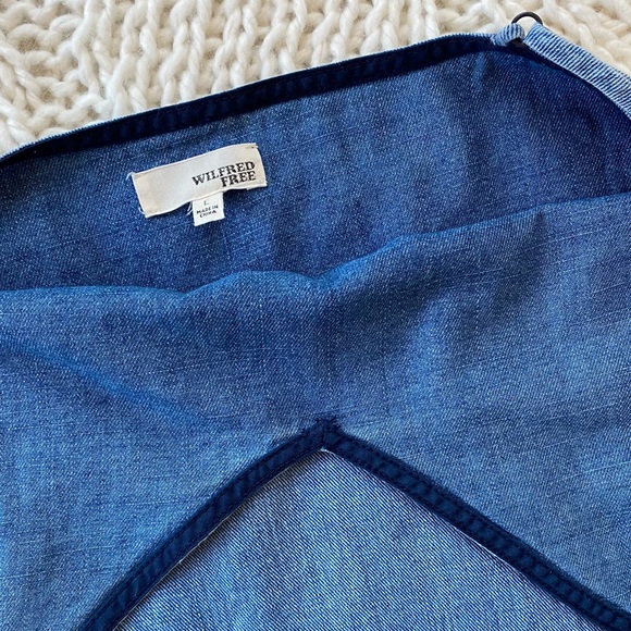 Wildfred denim slip dress - Picture 6 of 14